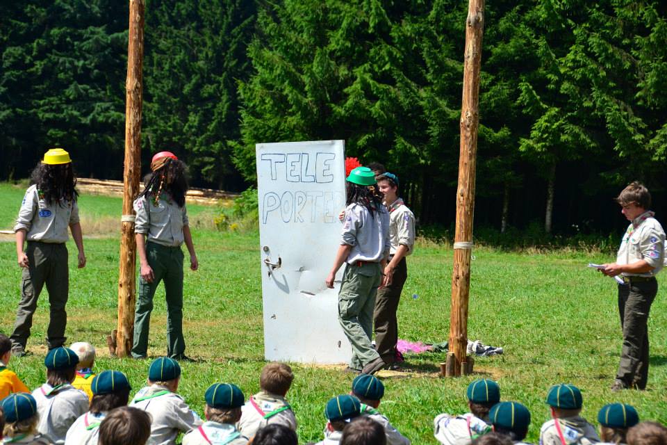 Sint-Martinus den XIIde - Kamp Curfoz 2013 bezoekdag